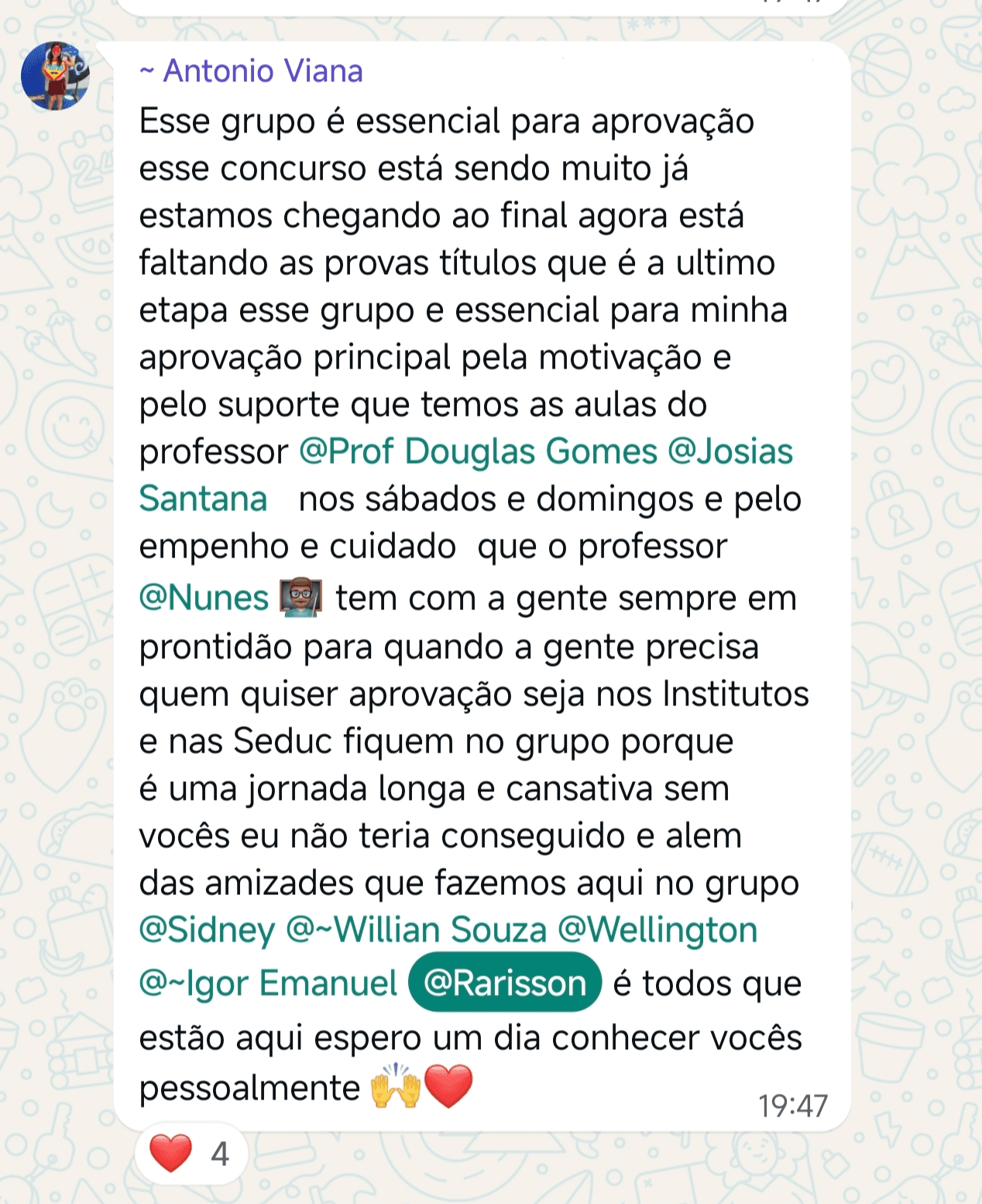 Depoimento de Antonio Viana sobre a Comunidade da Física